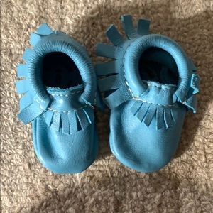 Freshly picked moccasins sz 0 blue